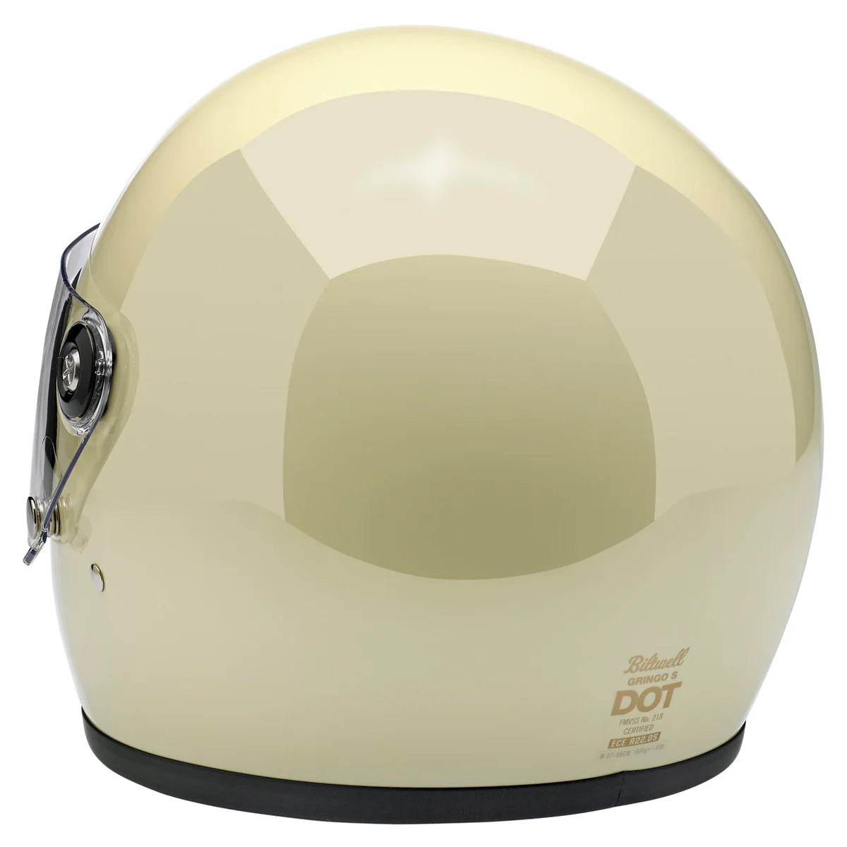 Gringo S ECE R22.05 Helmet - Gloss Vintage White X-SMALL ONLY
