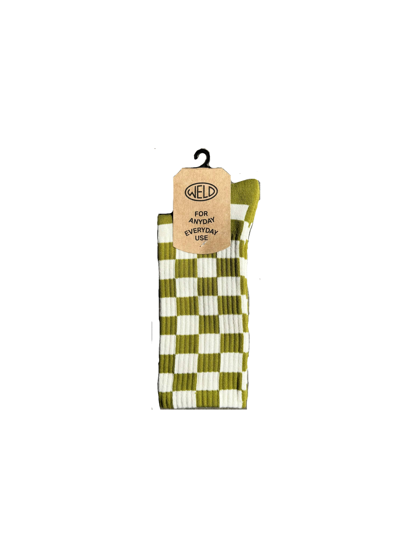WELD ADULTS CHECKERED SOCKS - Various Colors