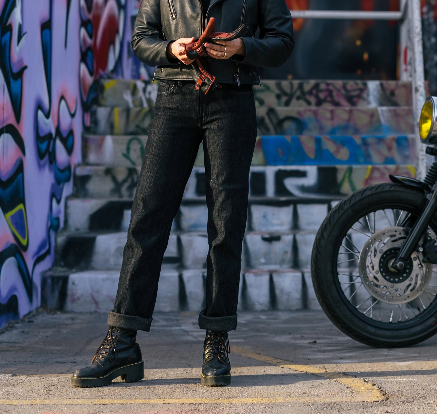 ATWYLD Backroads Moto Jeans - Midnight Blue