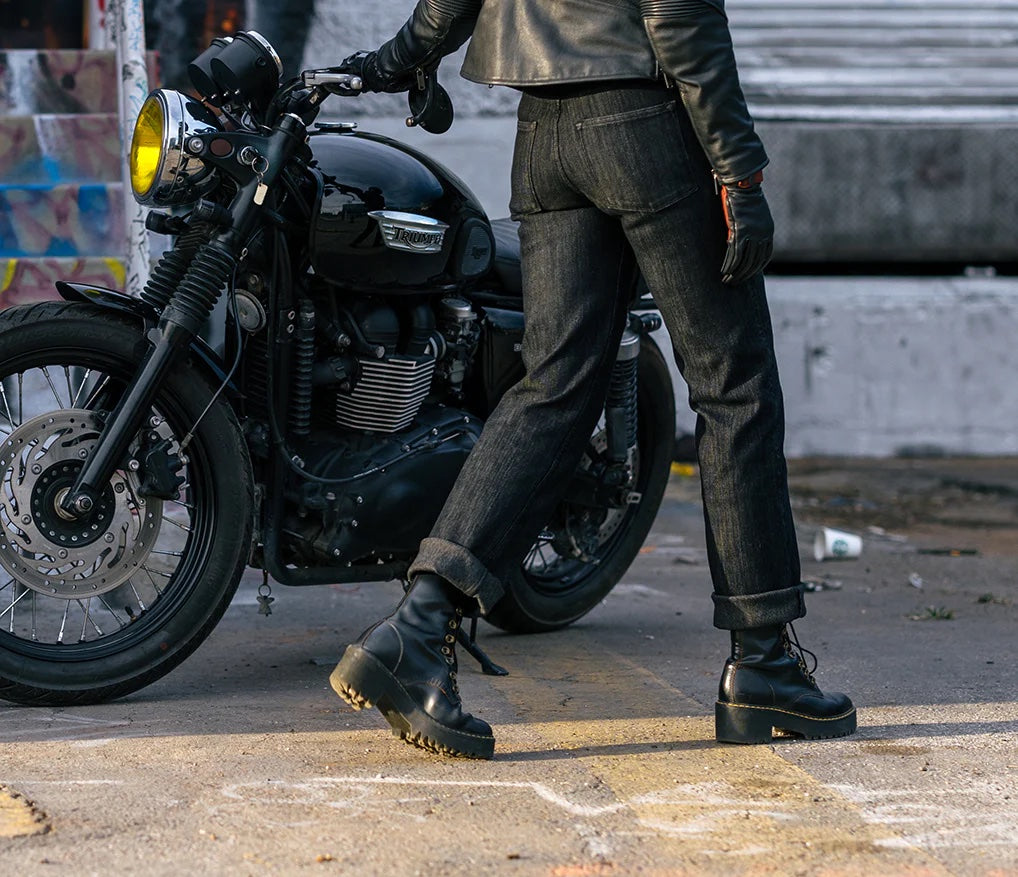 ATWYLD Backroads Moto Jeans - Midnight Blue