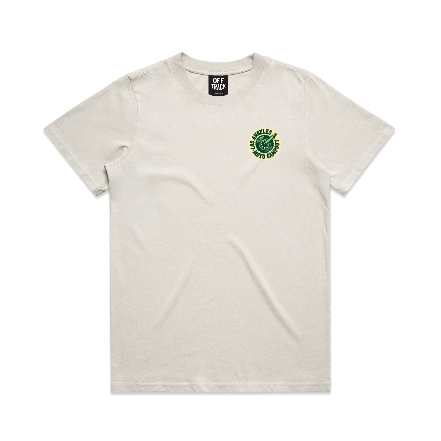 CAMPOUT WOMENS Faded Tee Relaxed Fit - Bone