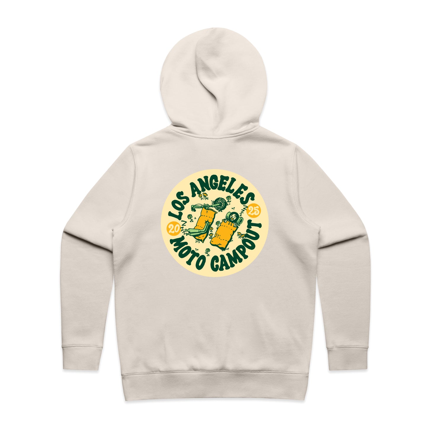 CAMPOUT WOMENS Regular Fit Hoodie - Bone Color