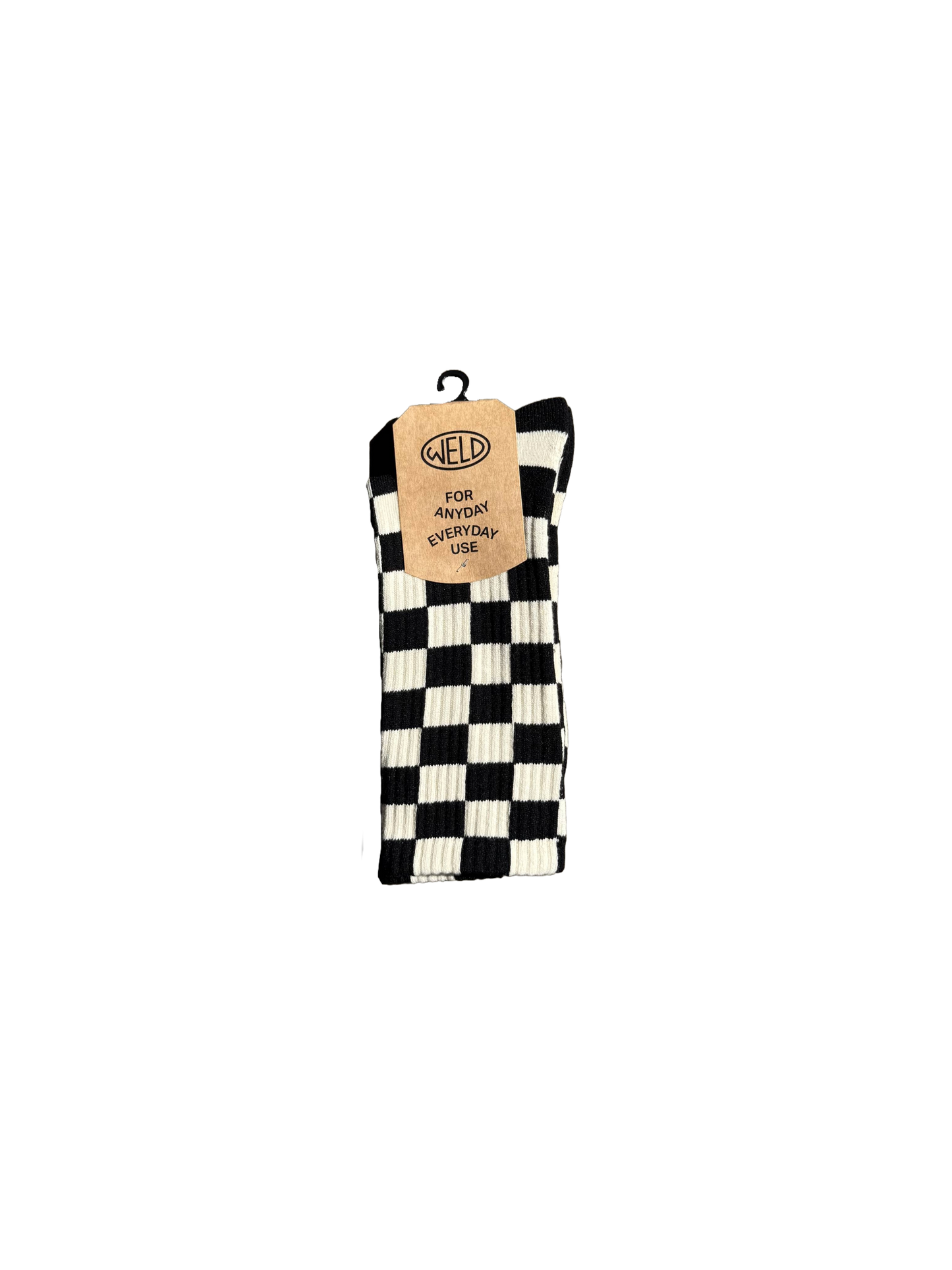 WELD ADULTS CHECKERED SOCKS - Various Colors