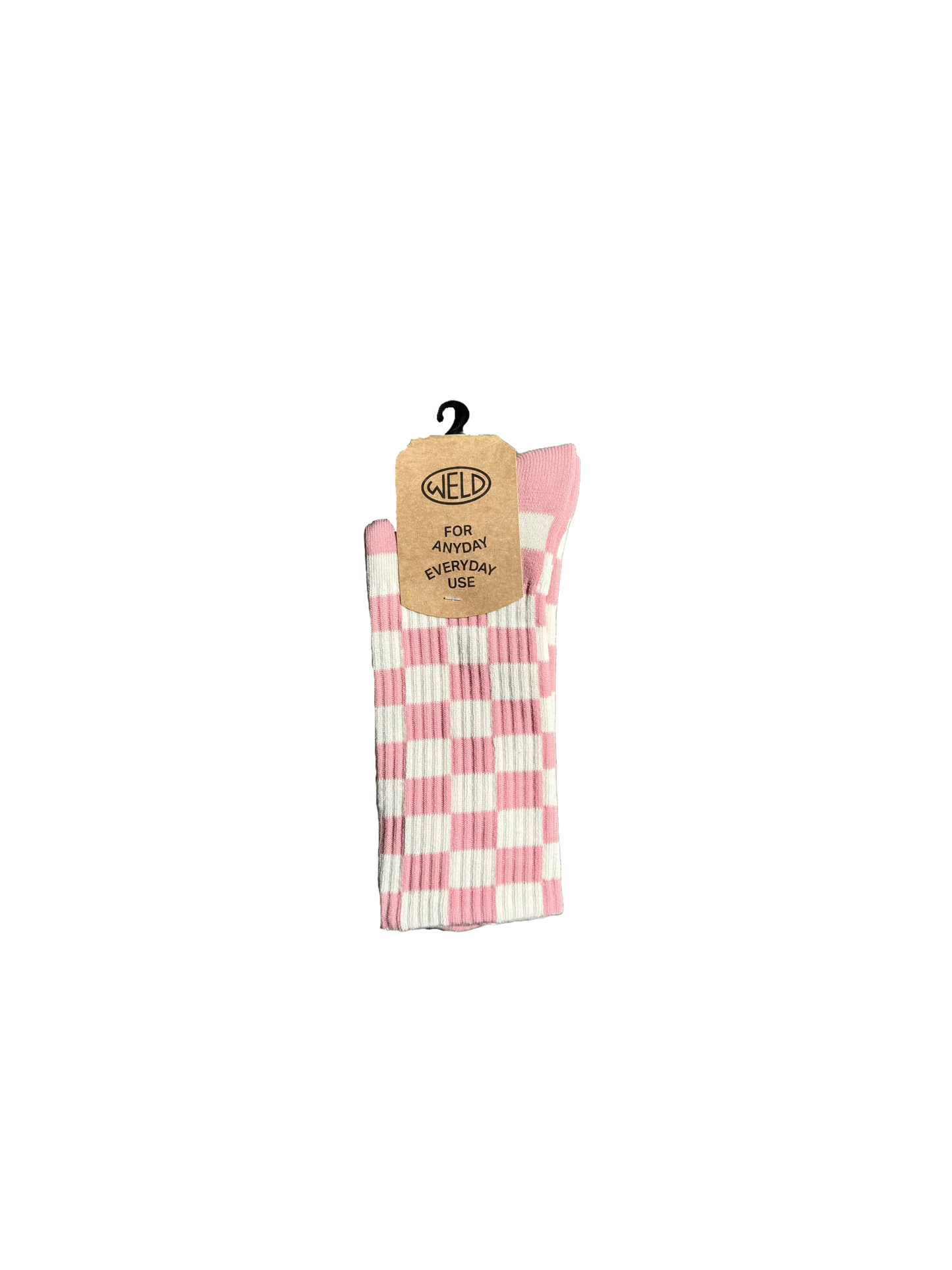 WELD ADULTS CHECKERED SOCKS - Various Colors