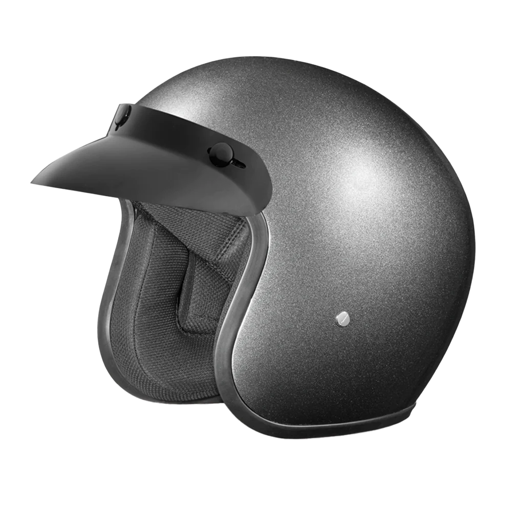 DAYTONA HELMETS DOT Daytona Cruiser - Gun Metal Gray Metallic