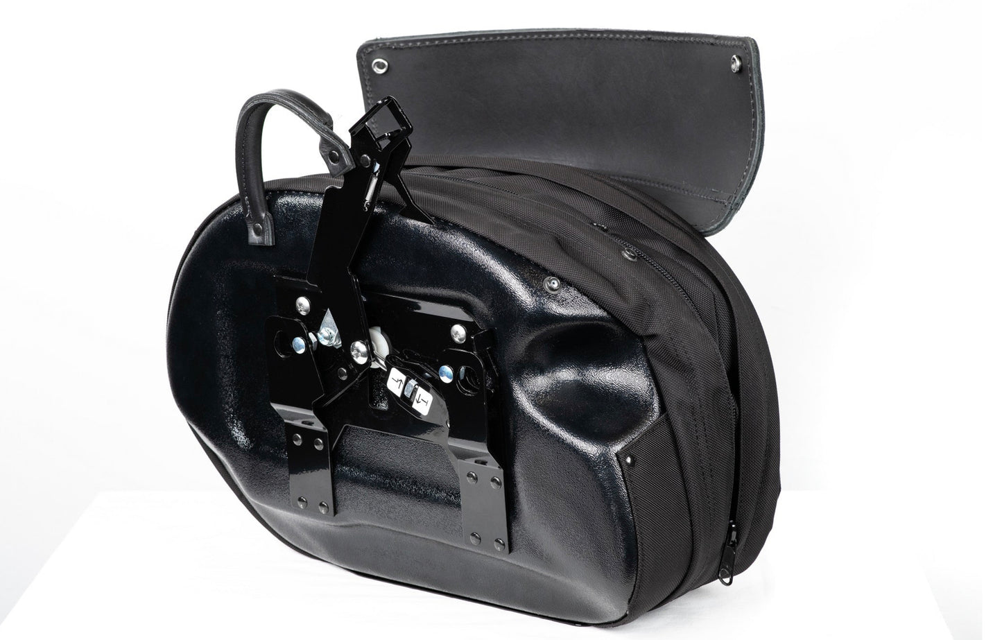 LEATHER PRO EZ-MOUNT V3 *M8* SOFTAIL SADDLEBAGS - BALLISTIC NYLON