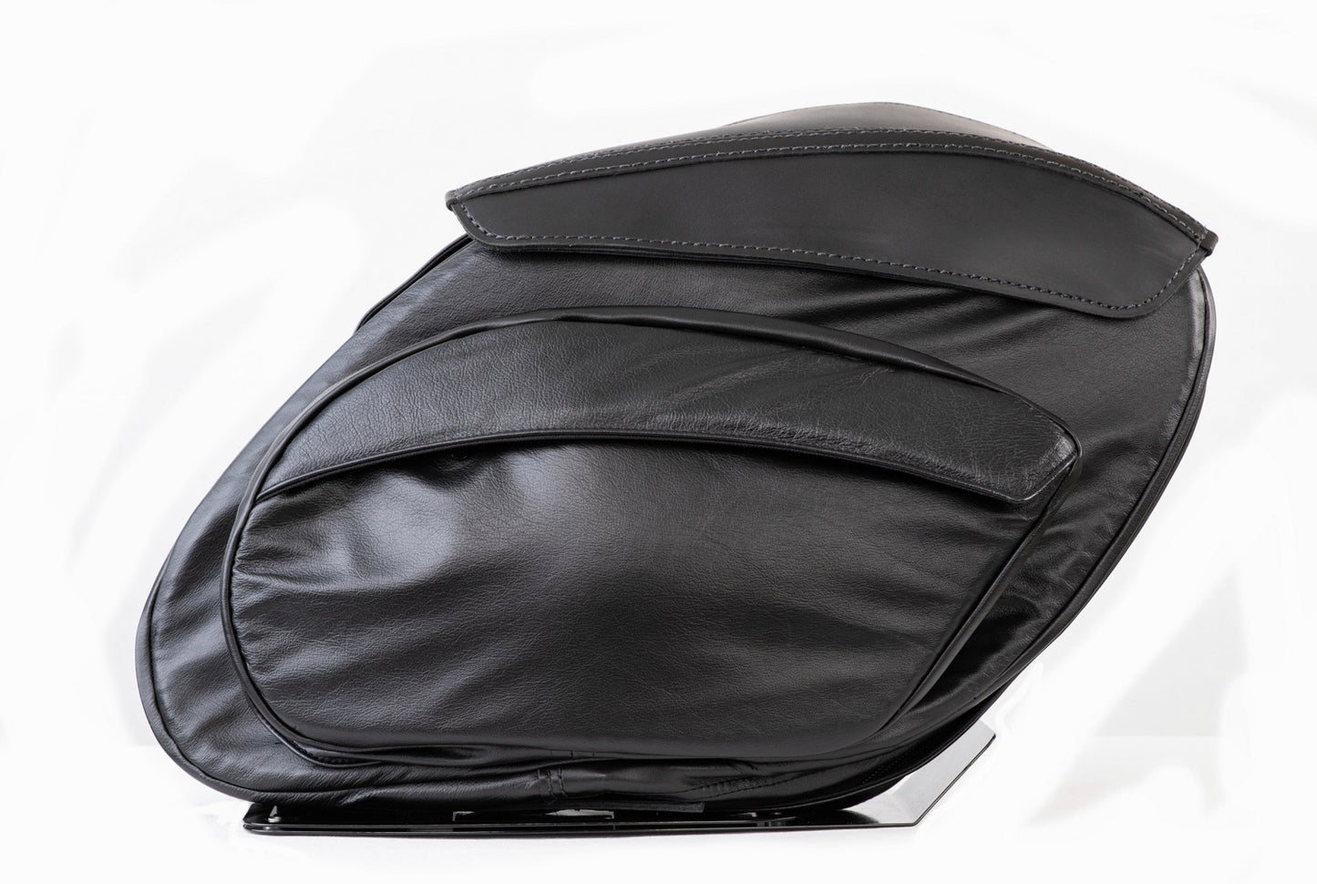 LEATHER PROS RETRO SERIES V3 *DYNA* SADDLEBAGS - LEATHER