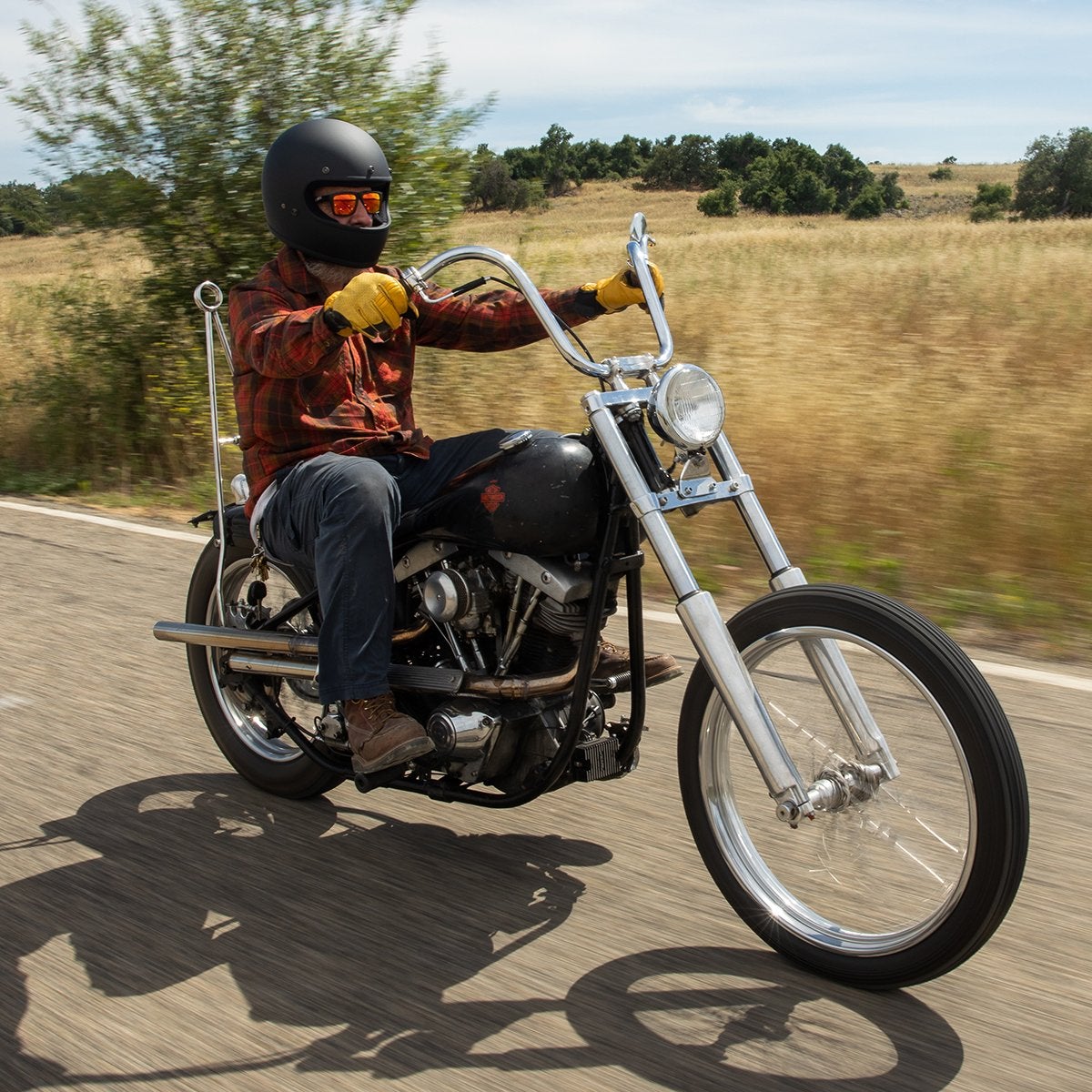 BILTWELL Gringo ECE Helmet - Flat Black