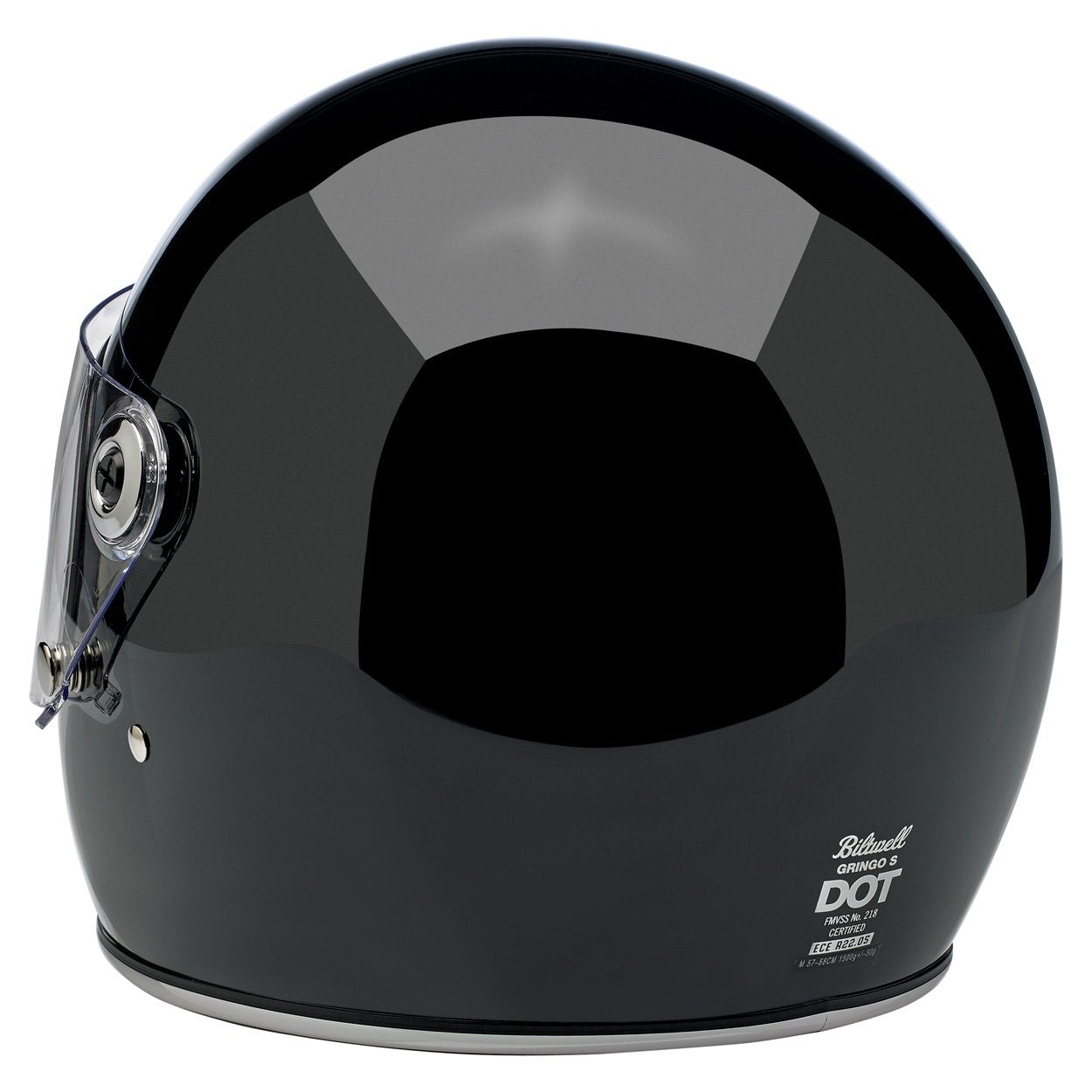 BILTWELL Gringo S ECE Helmet - Gloss Black