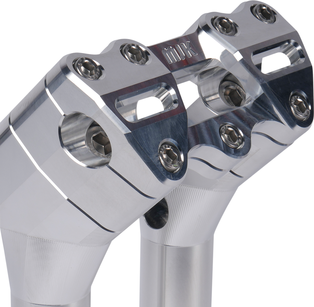 MJK PERFORMANCE Chrome 10" x 1" Pullback Riser