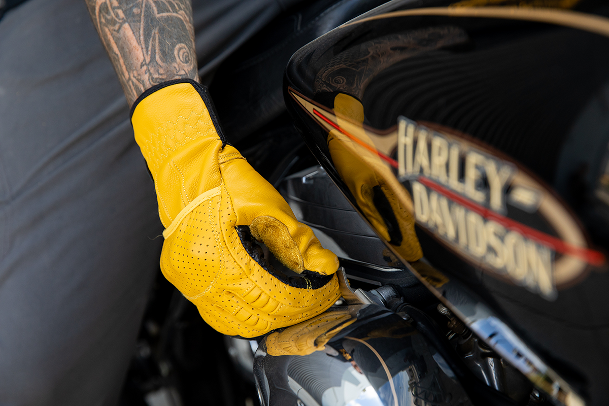 BILTWELL Borrego Gloves - Gold
