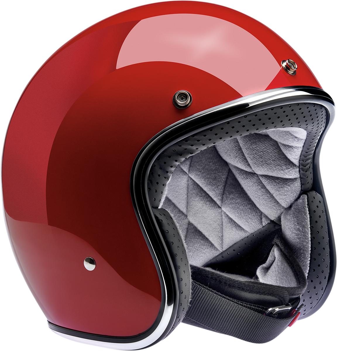 BILTWELL Bonanza Helmet - Gloss Blood Red