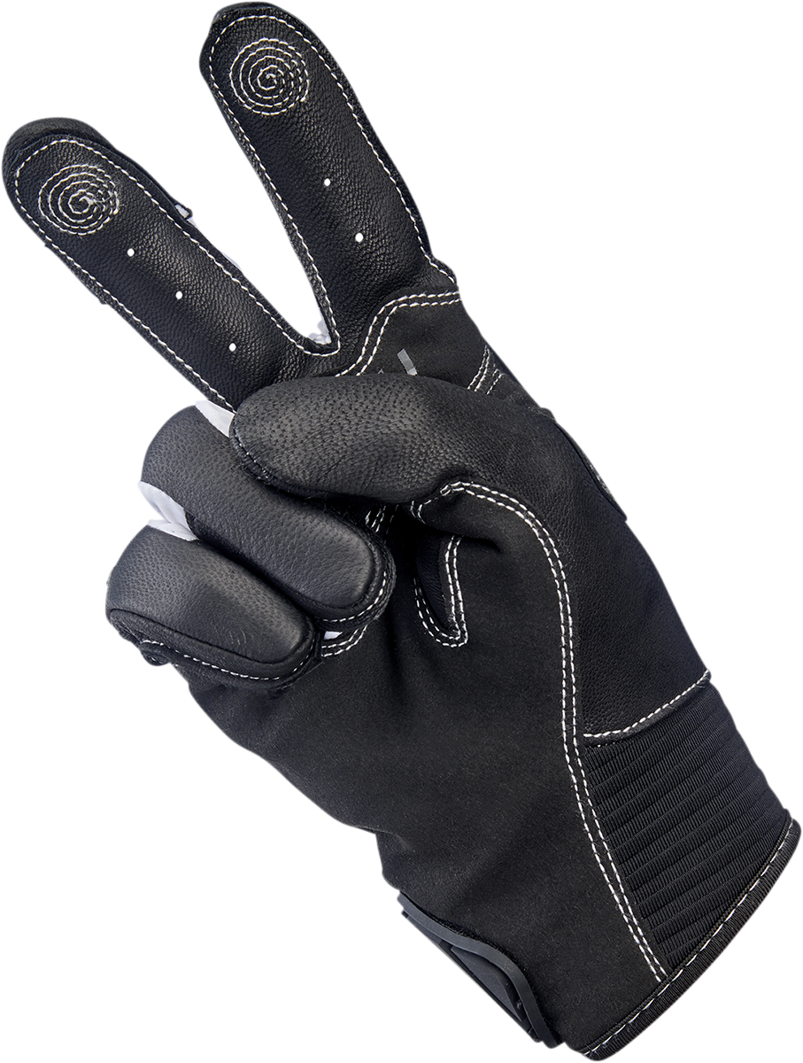BILTWELL Bridgeport Gloves - Gray/Black
