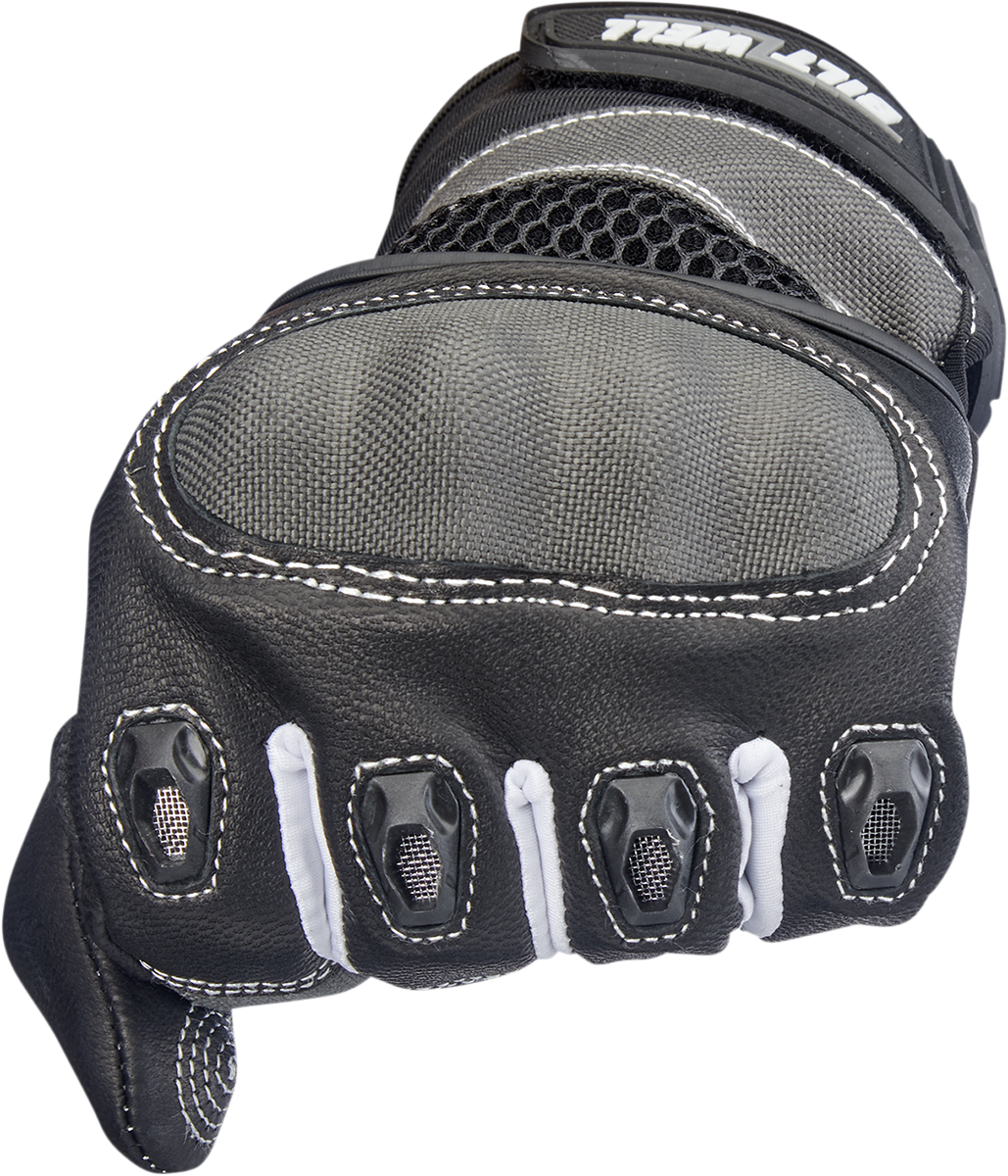 BILTWELL Bridgeport Gloves - Gray/Black