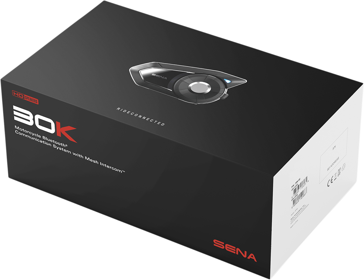 SENA 30K HD Mesh Intercom - Black