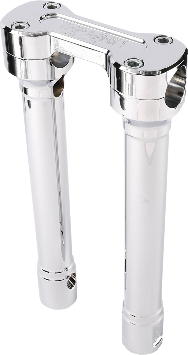 THRASHIN SUPPLY CO. Risers - Hole Shot - 10" - Chrome