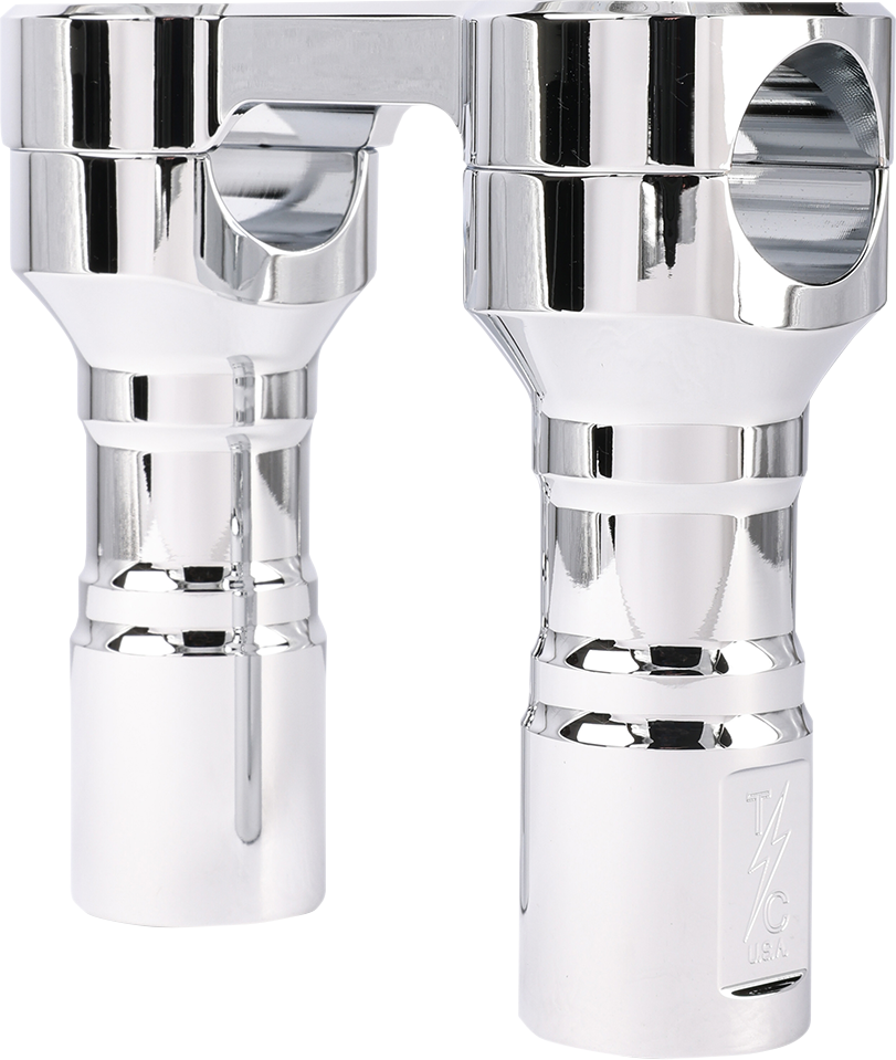THRASHIN SUPPLY CO. 4" Hole Shot Risers - Chrome