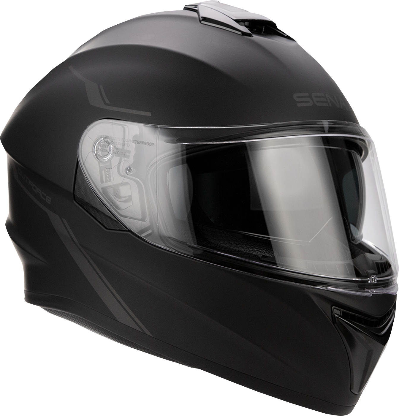 SENA OutForce Helmet - Matte Black - Small OUTFORCE-MB00S