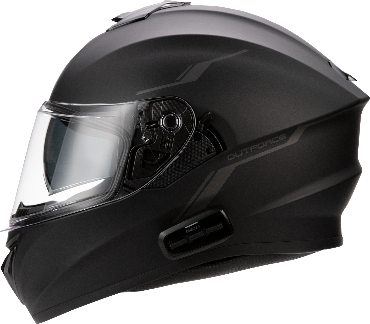 SENA OutForce Helmet - Matte Black - Small OUTFORCE-MB00S