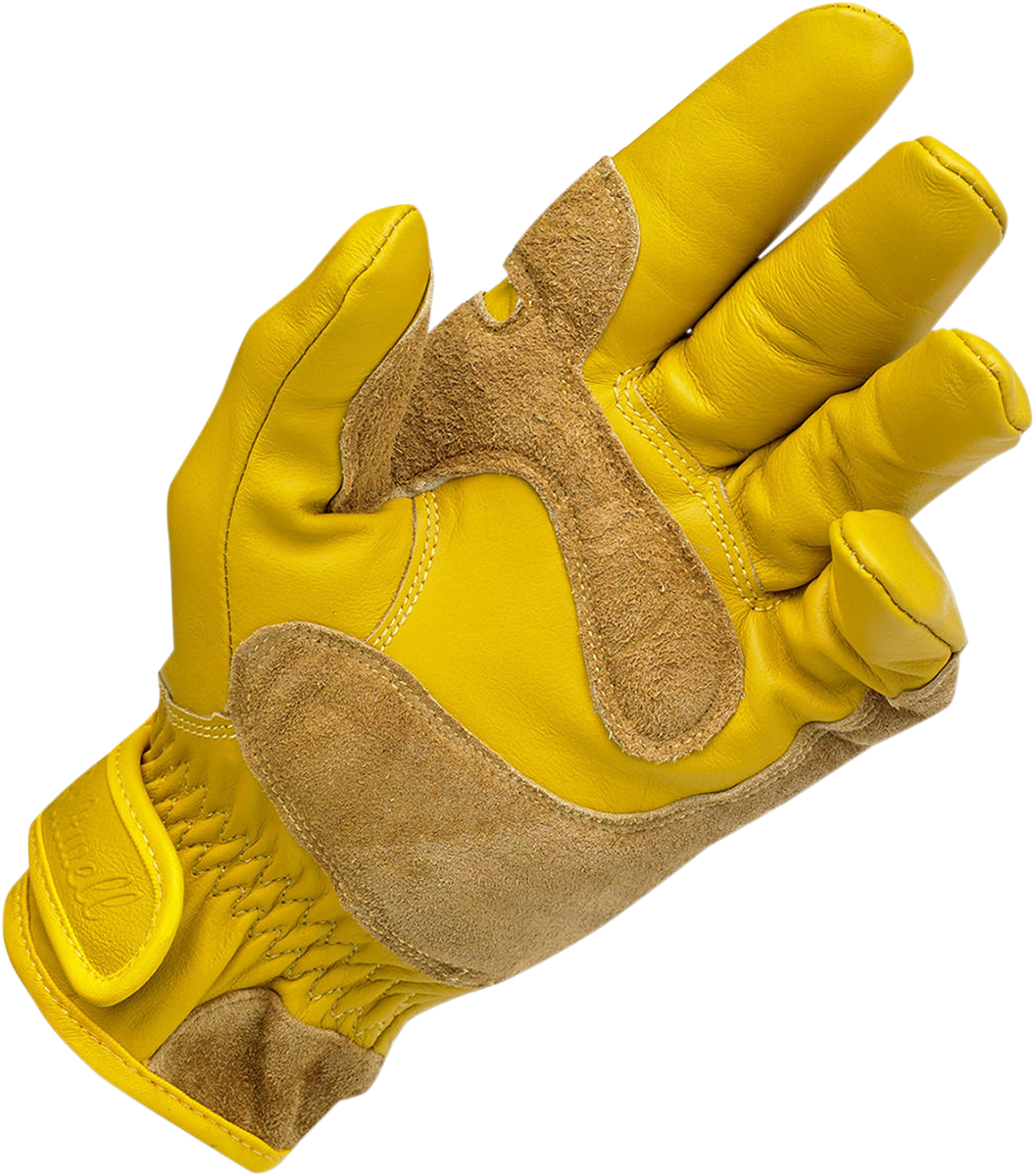 BILTWELL Work Gloves - Gold