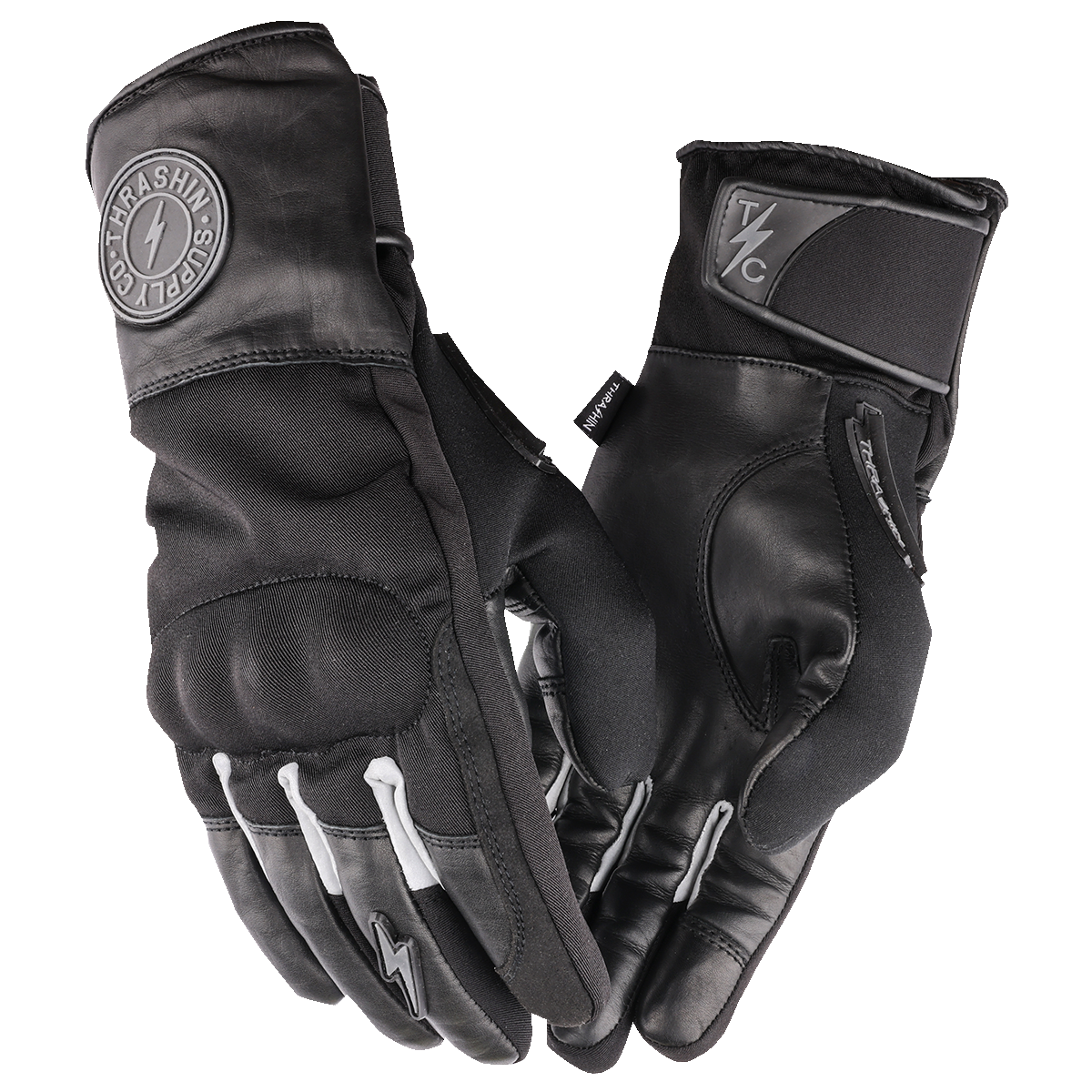 THRASHIN SUPPLY CO. Mission Waterproof Gloves - Black - XL TWG--00-11