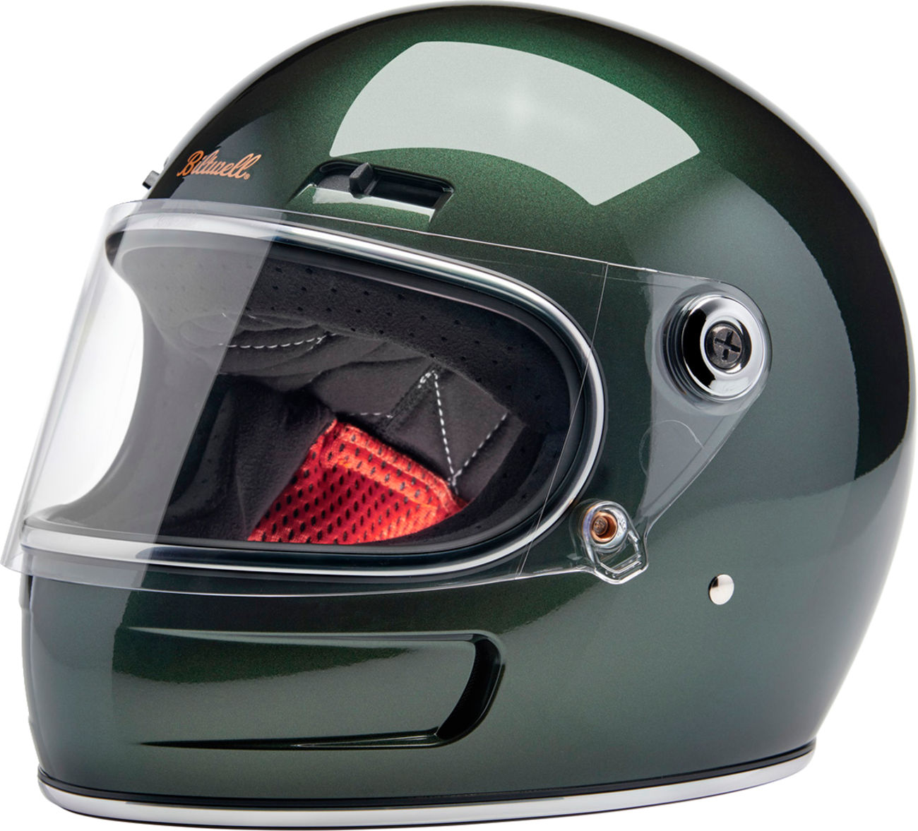 BILTWELL Gringo SV Helmet - Metallic Sierra Green