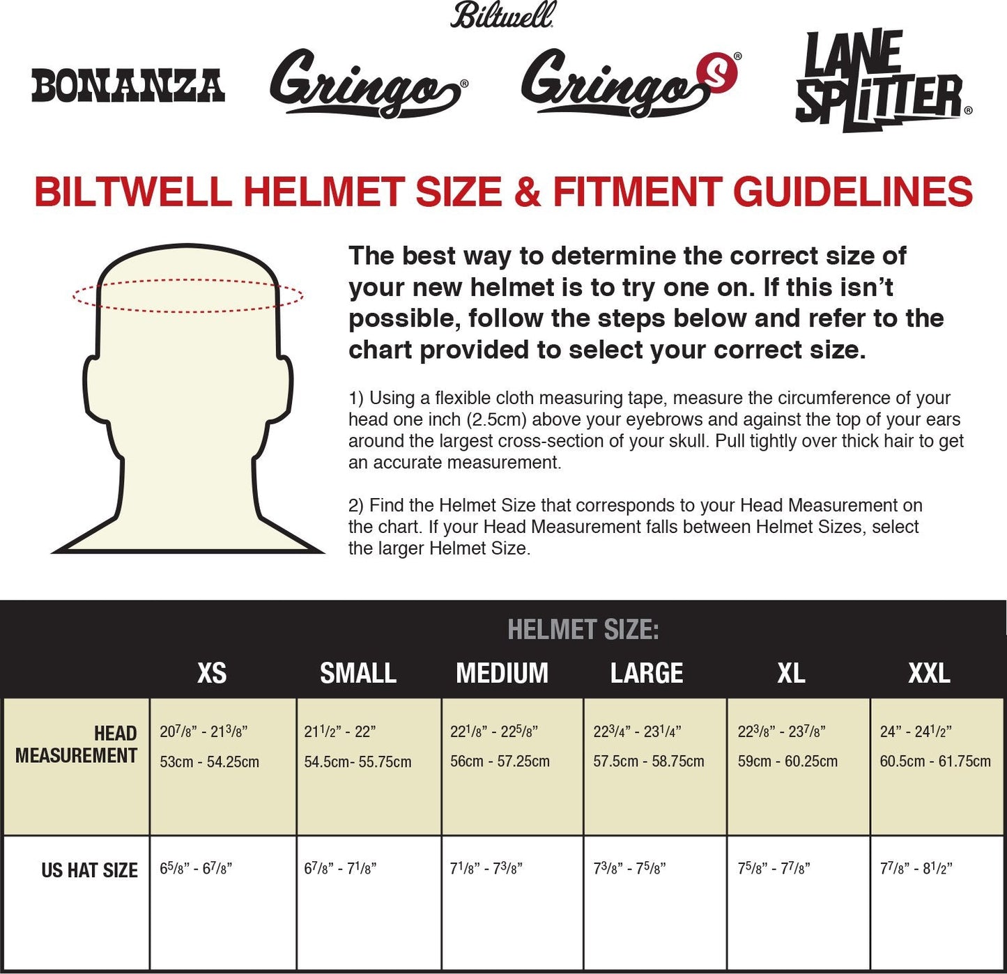 BILTWELL Gringo ECE Helmet - Gloss Black