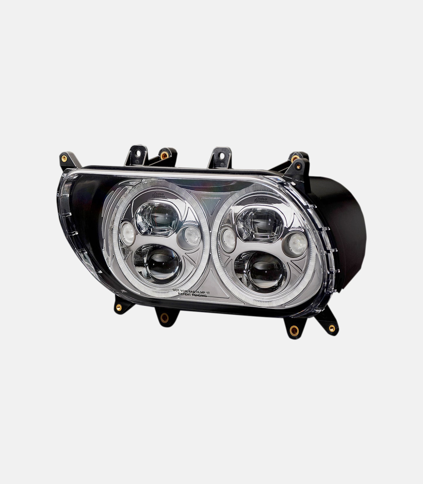 CUSTOM DYNAMICS TruBEAM® Headlight - Chrome - FLTR
