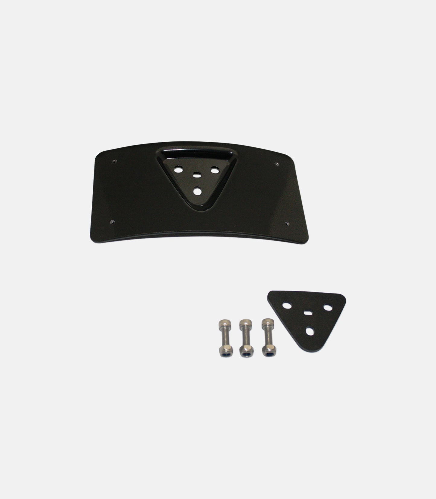 CUSTOM DYNAMICS Radius License Plate Mount - Harley-Davidson - Black