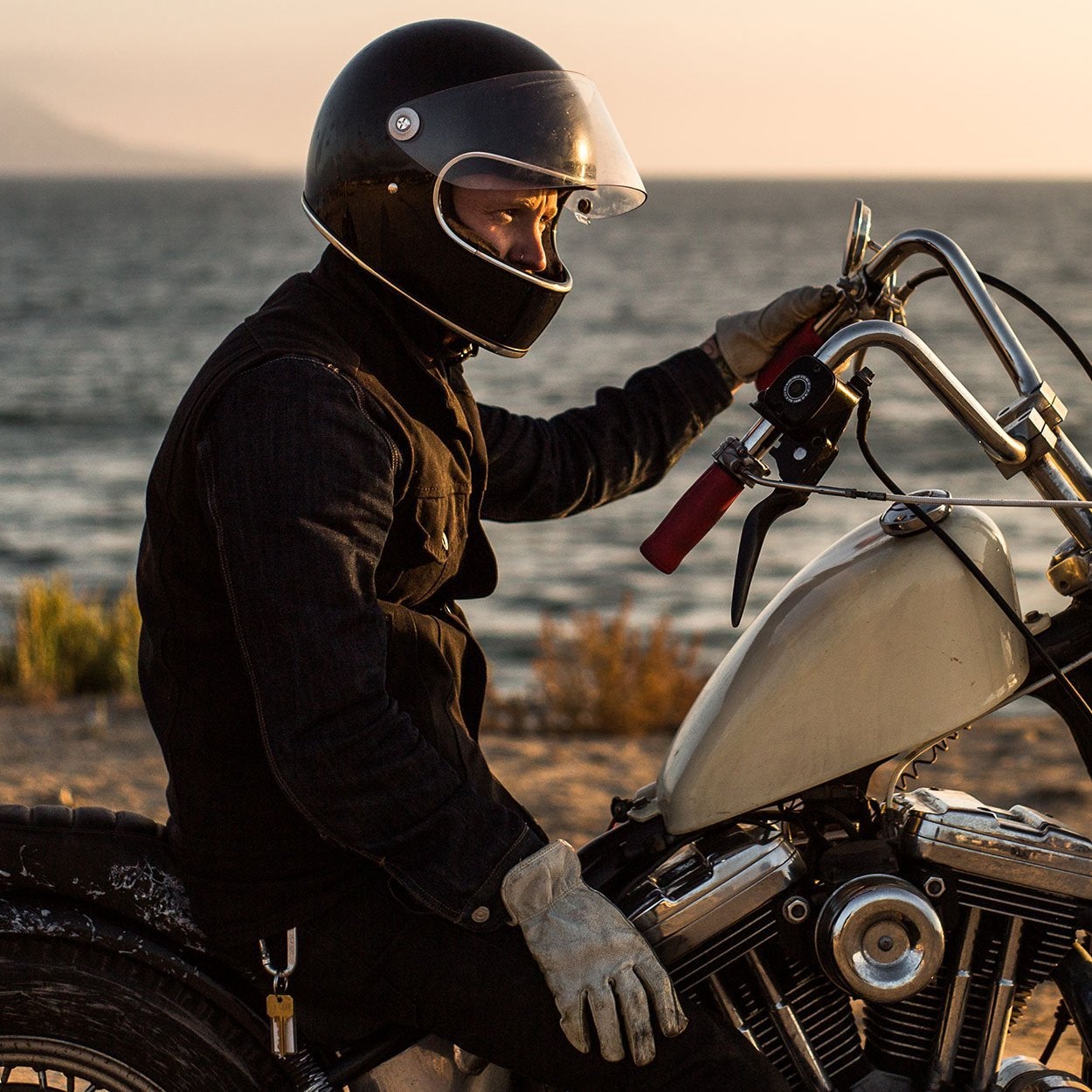 BILTWELL Gringo S ECE Helmet - Gloss Black