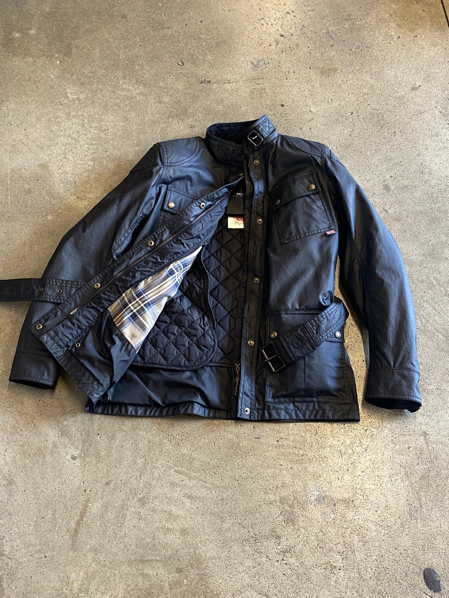 BELSTAFF Classic Tourist Trophy Men Jacket - Black