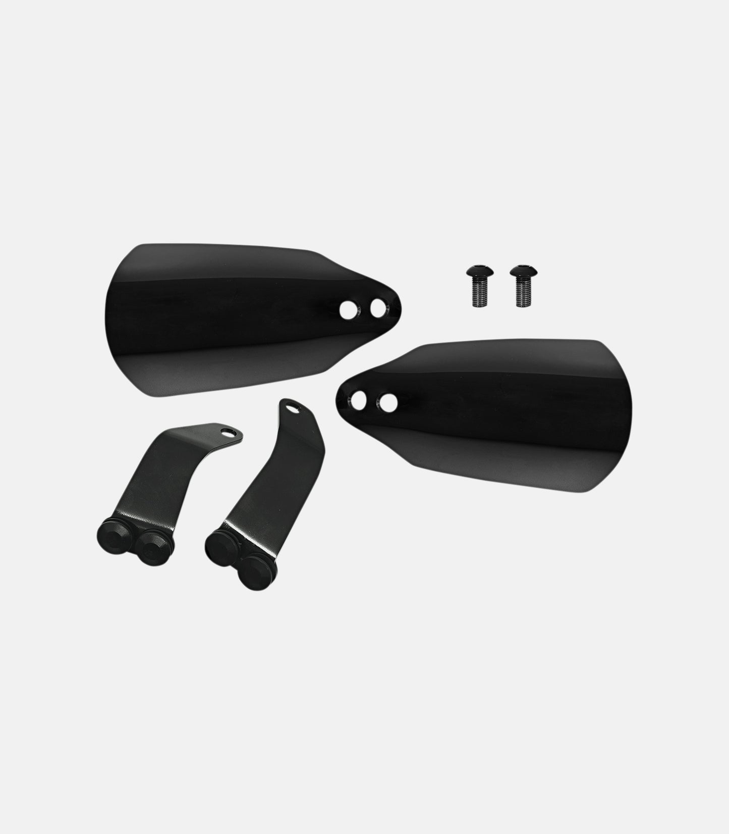 MEMPHIS SHADES Handguards - Indian Bobber - Black