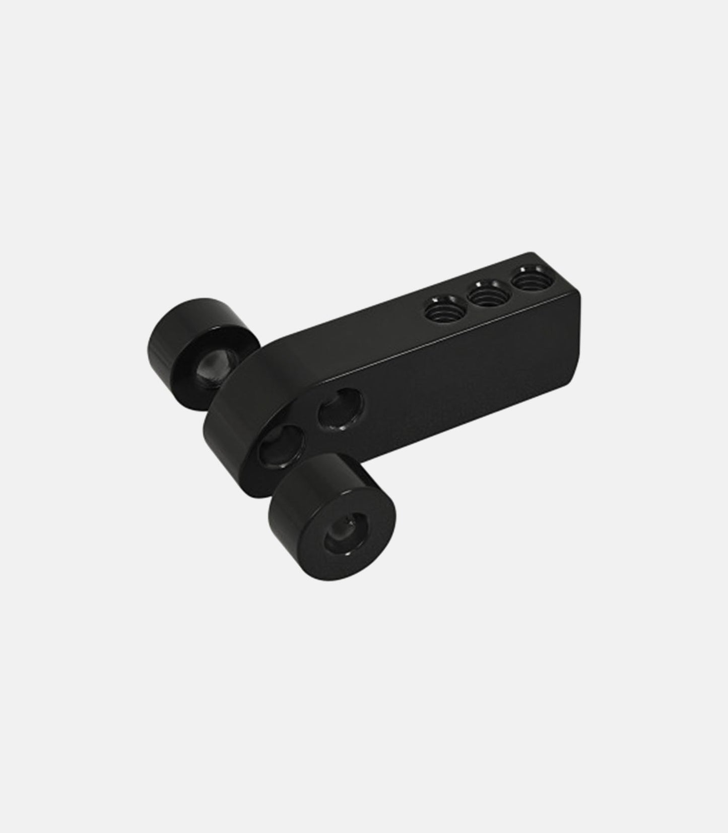 MEMPHIS SHADES Headlight Mount Extension Block - Flat - Black