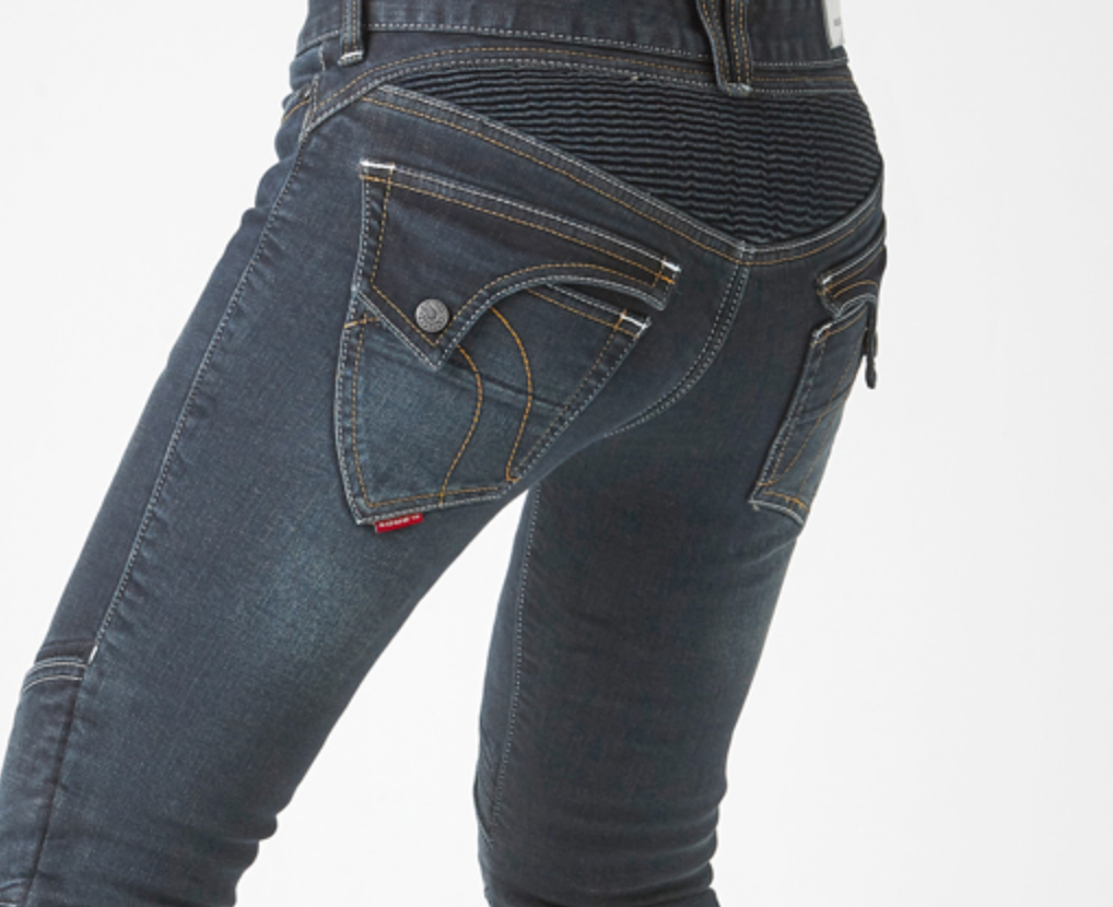 UGLY BROS Moto Pants Aegis-K Kevlar Jeans - Dark Blue