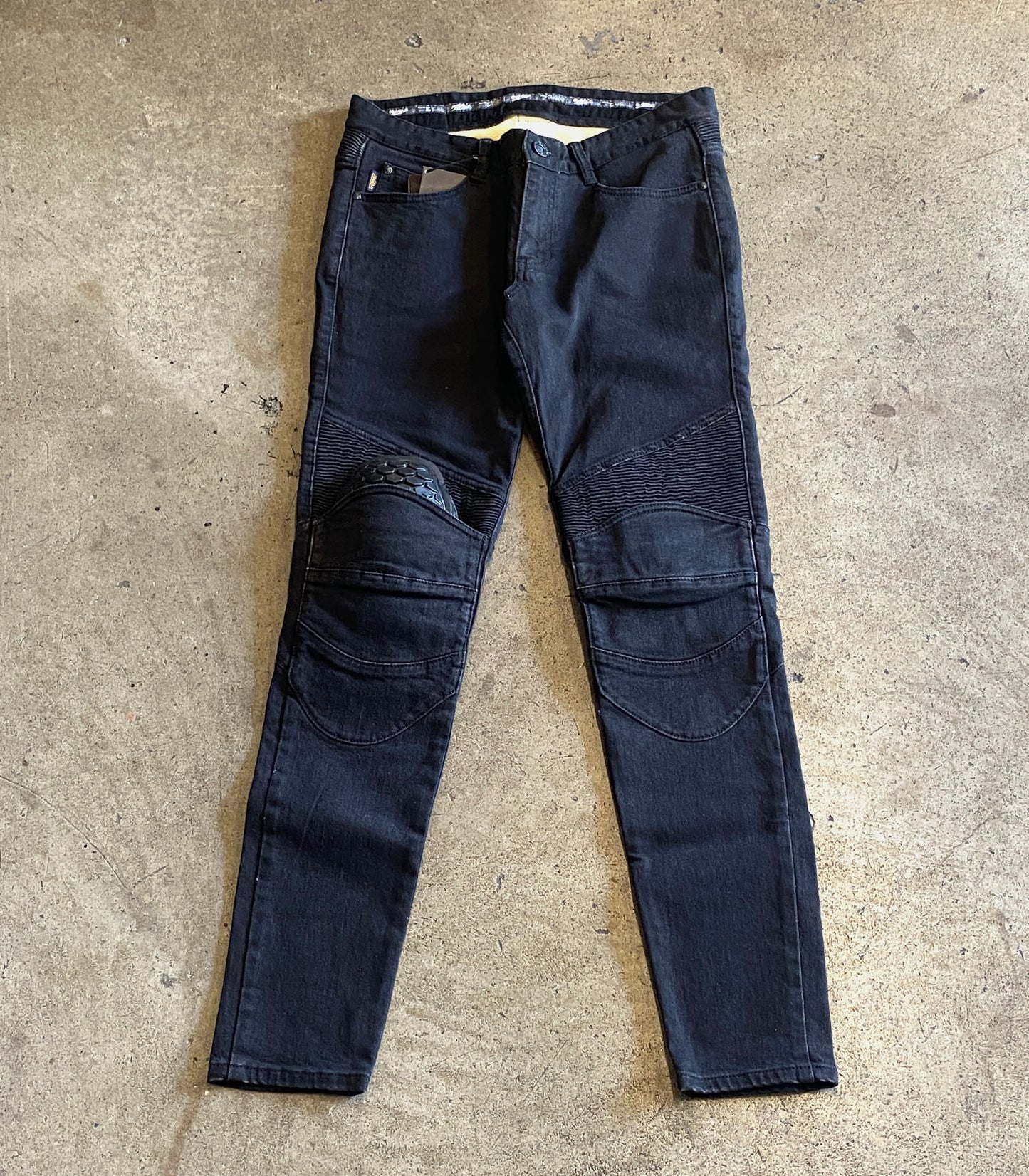 UGLY BROS Moto Pants Twiggy-K Kevlar Jeans - Black