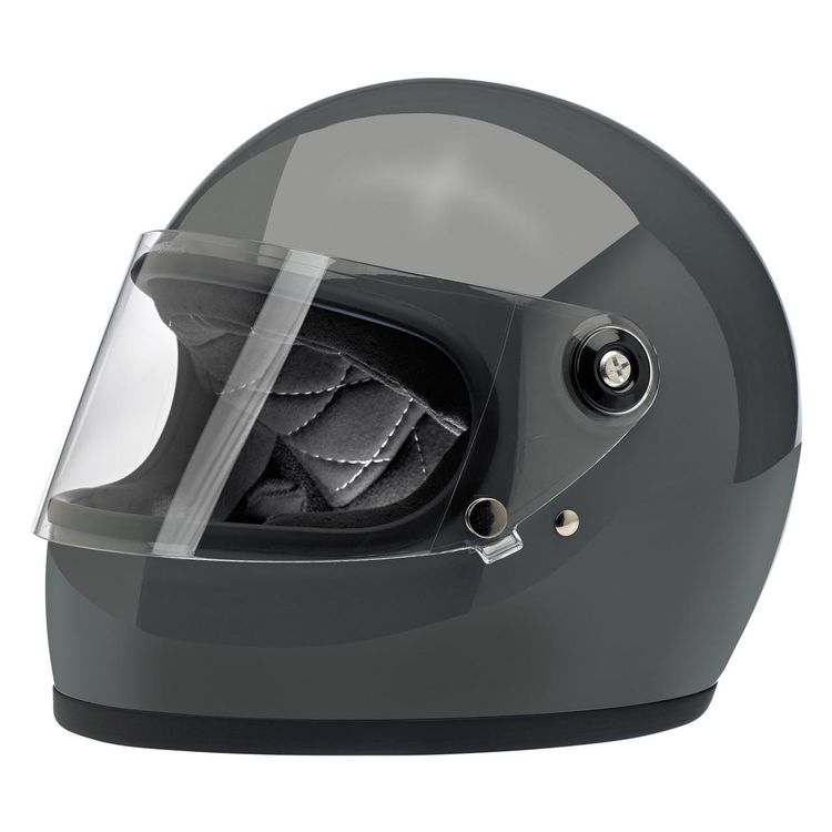 BILTWELL Gringo S ECE Helmet - Gloss Storm Gray