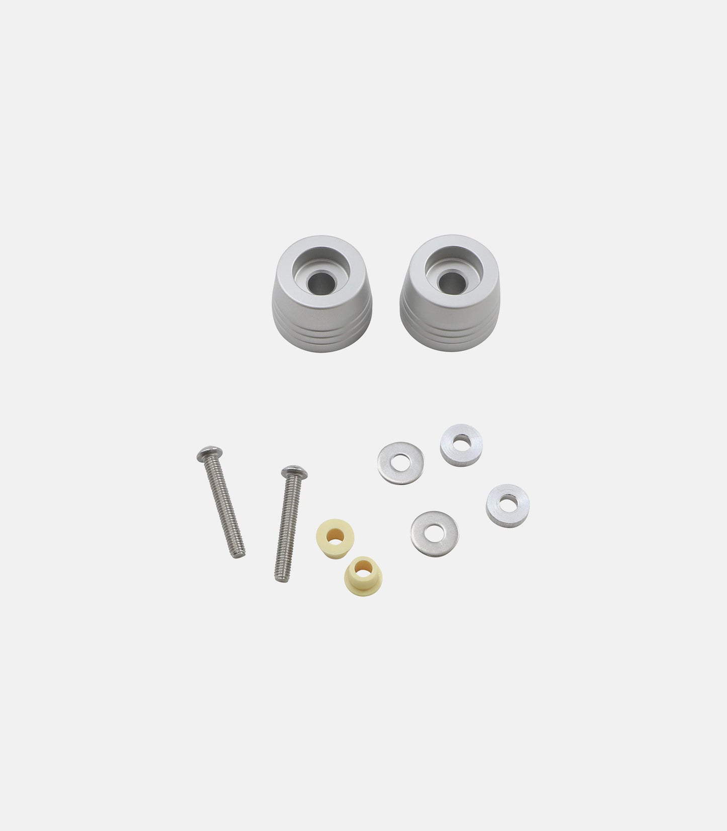 KURYAKYN Handlebar Sliders - Grom - Silver