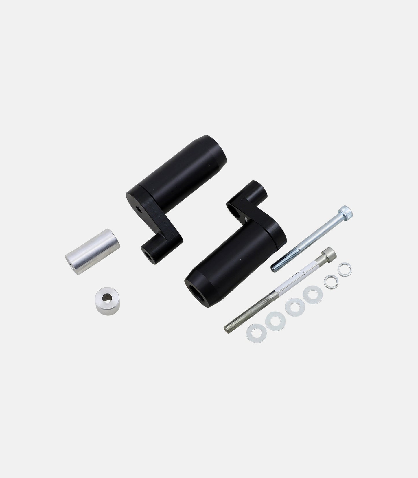 POWERSTANDS RACING Frame Sliders - Black - Kawasaki