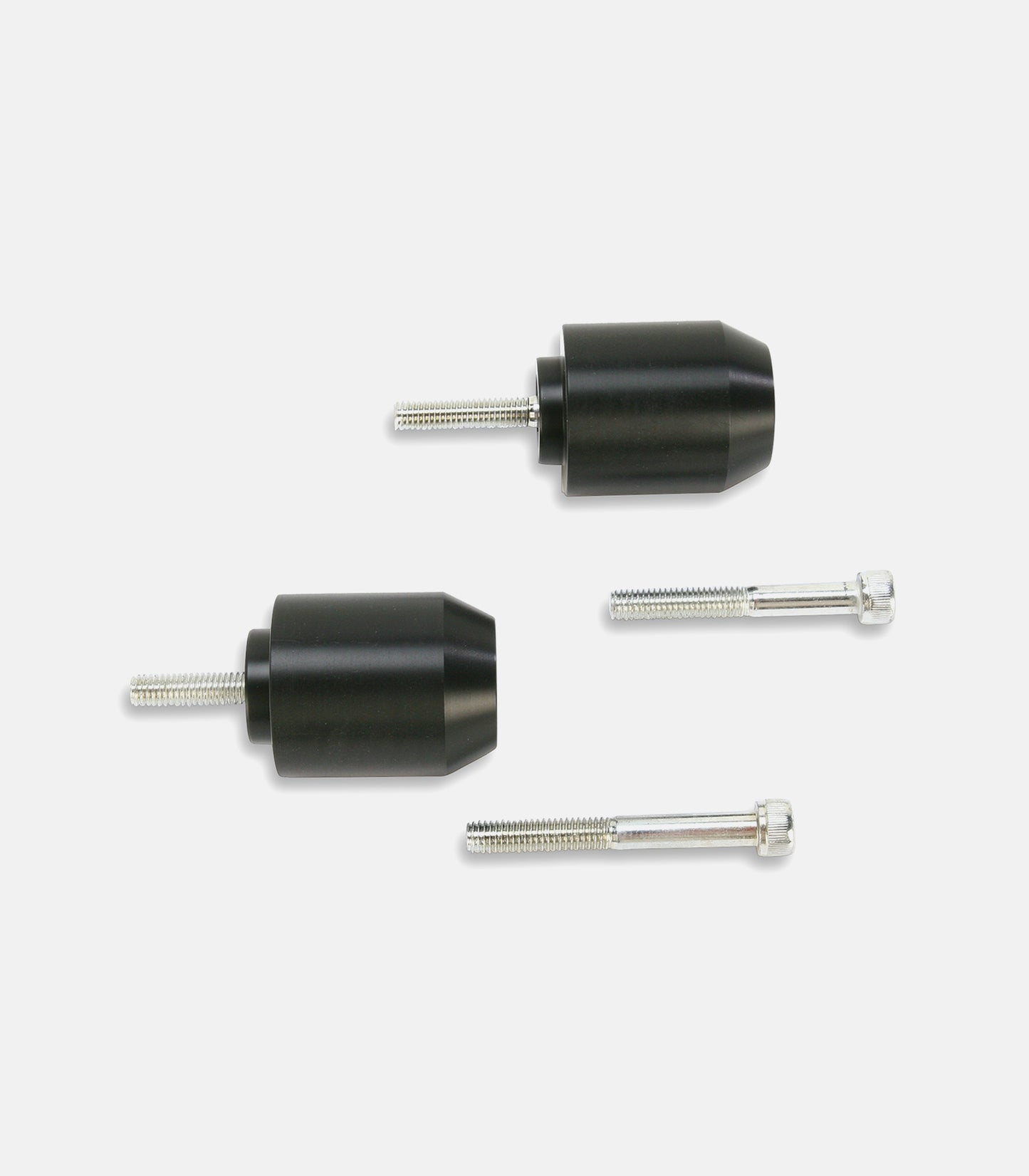 POWERSTANDS RACING Bar End Sliders - Black - Yamaha - Honda