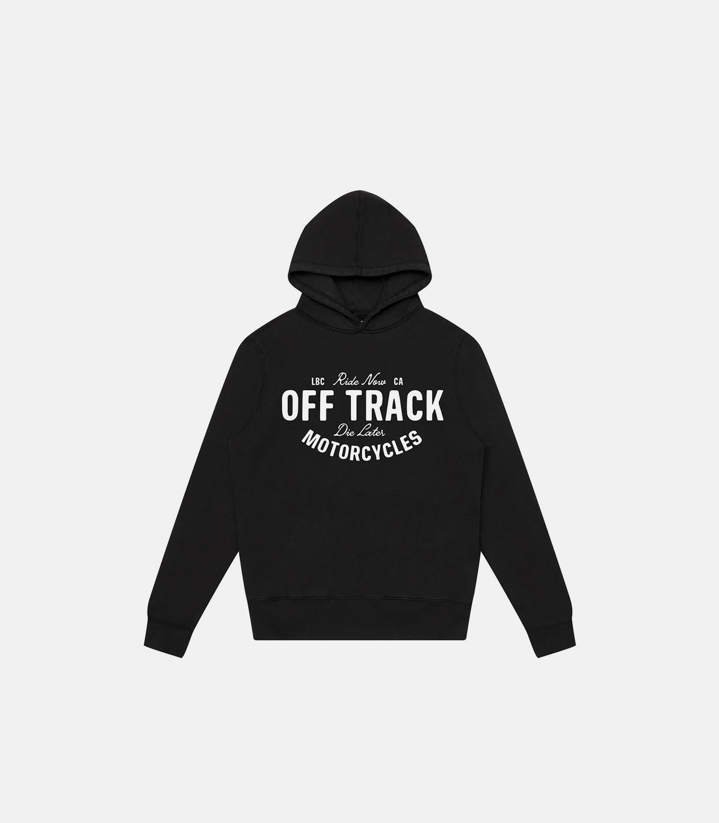 OFF TRACK LEGACY HOODIE - Black
