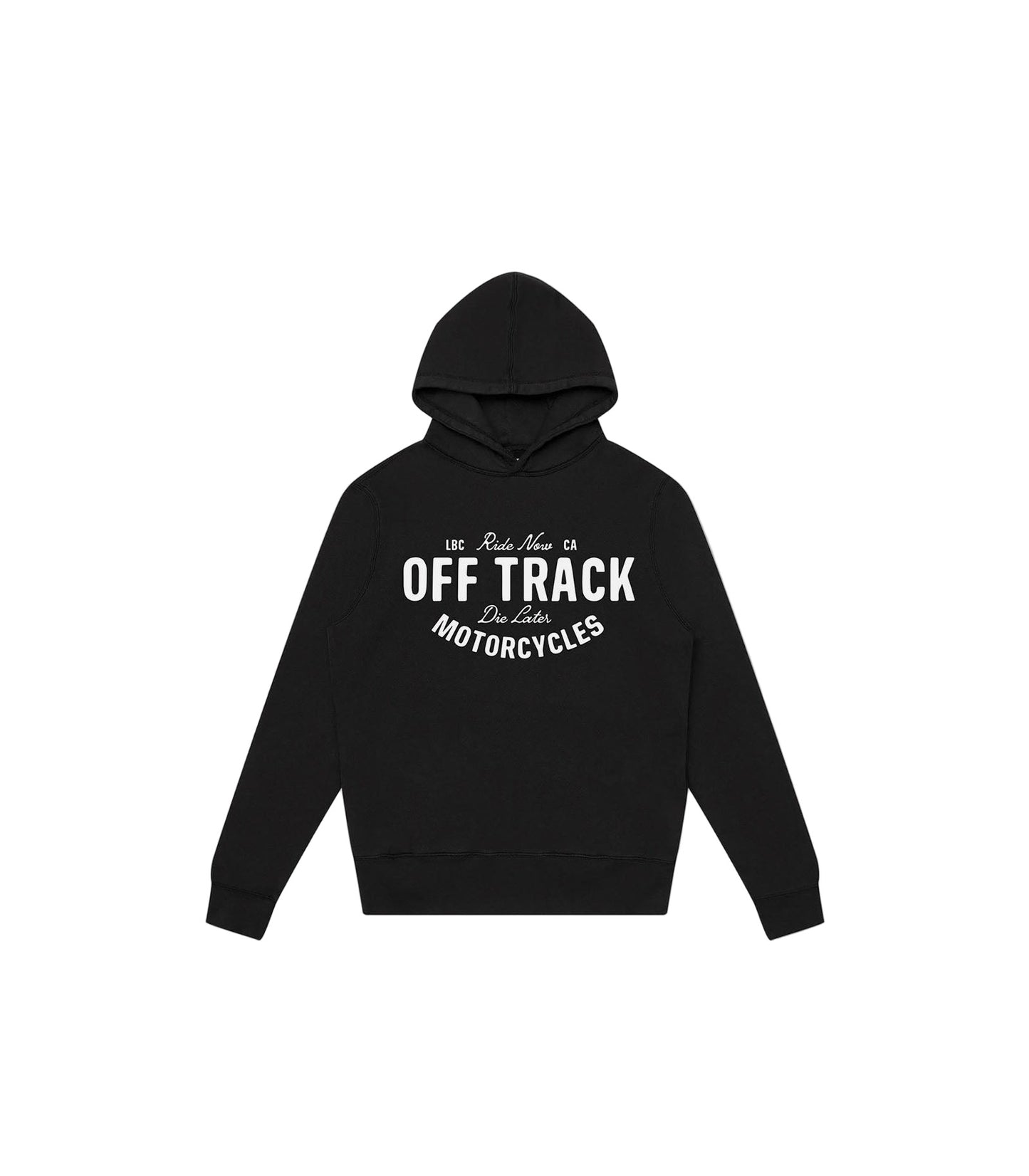 OFF TRACK LEGACY HOODIE - Black