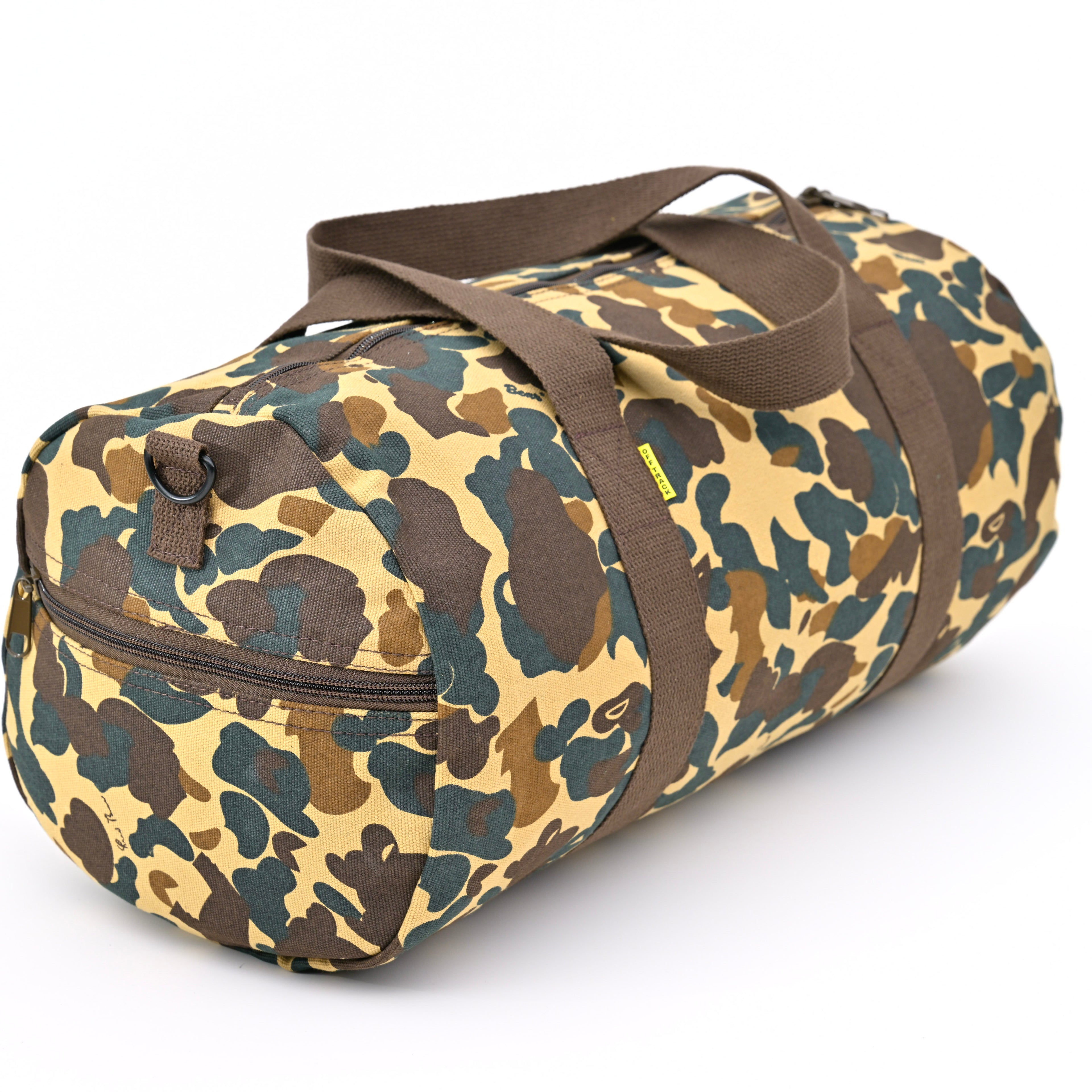 OFF TRACK 24" BEAR CAMO WEEKEND DUFFLE BAG