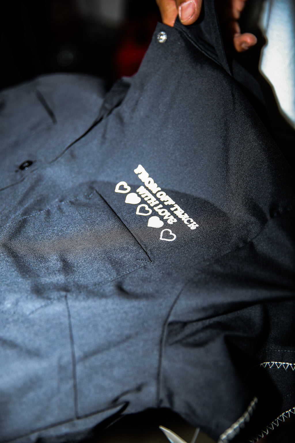 ANGEL BABY - Dickies Cropped Work Shirt - WOMEN'S Cut