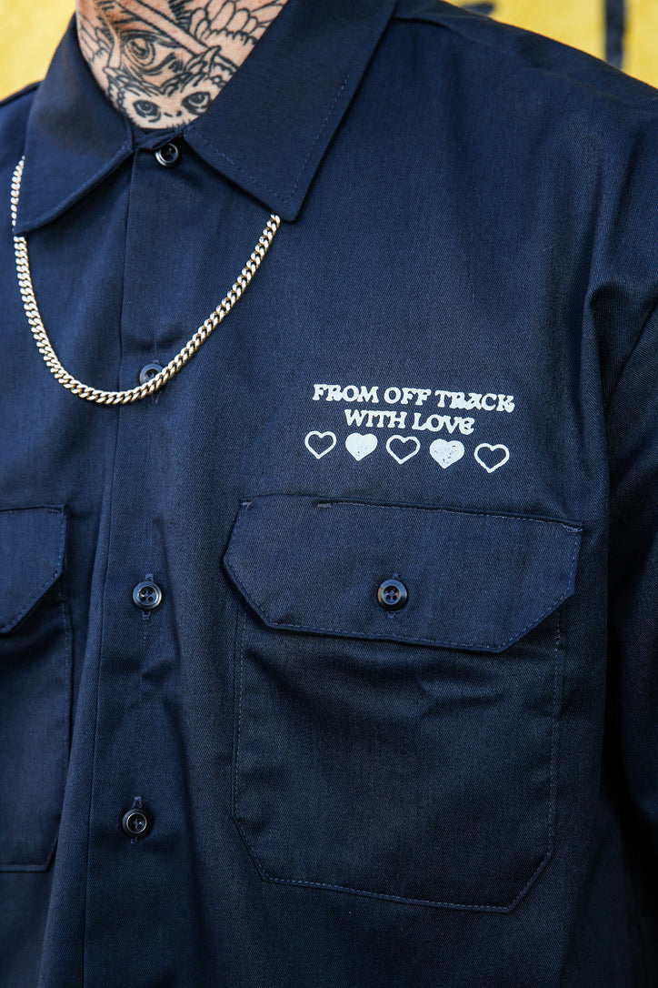 ANGEL BABY - Dickies Cropped Work Shirt - Unisex