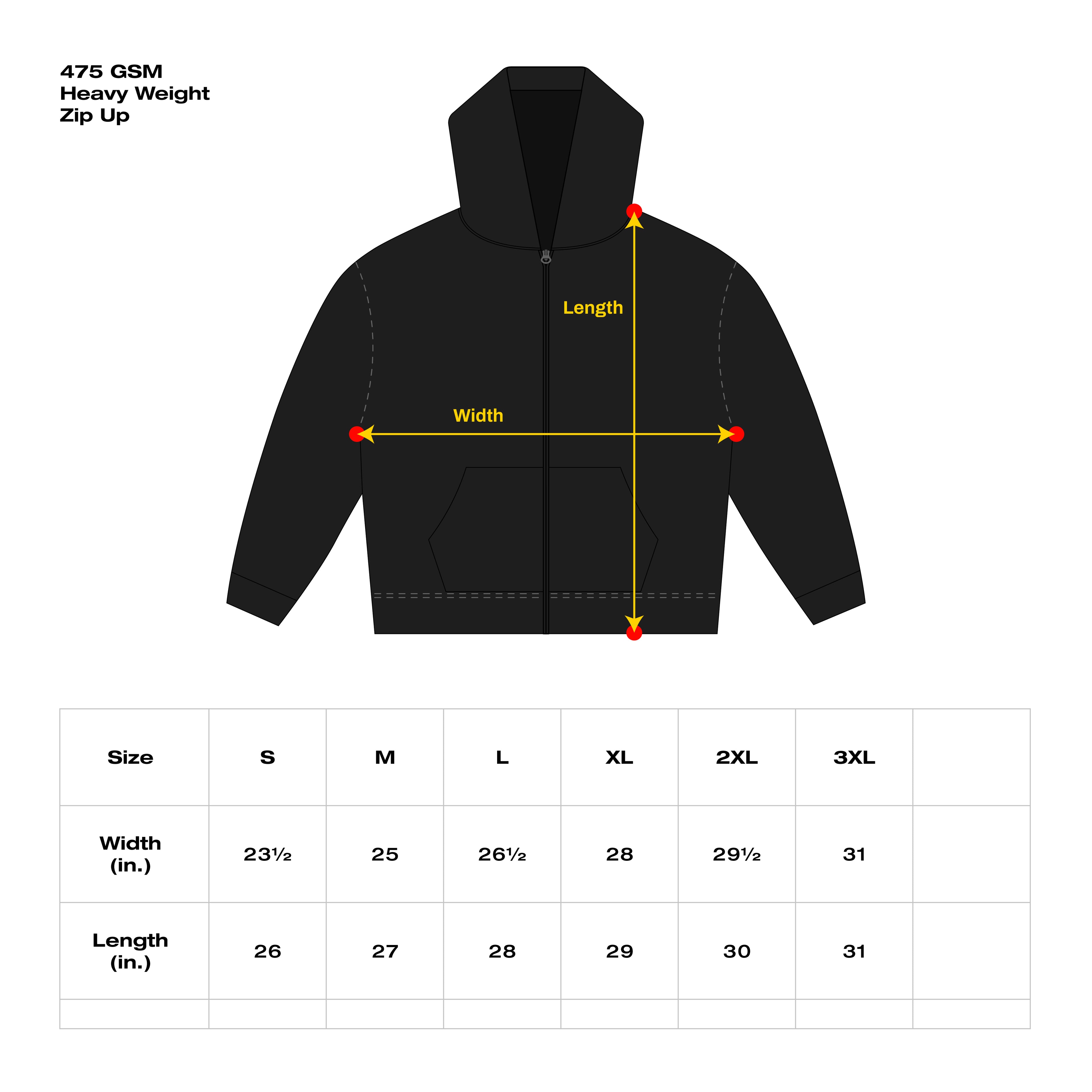 TRIPS - Oversized Zip Up