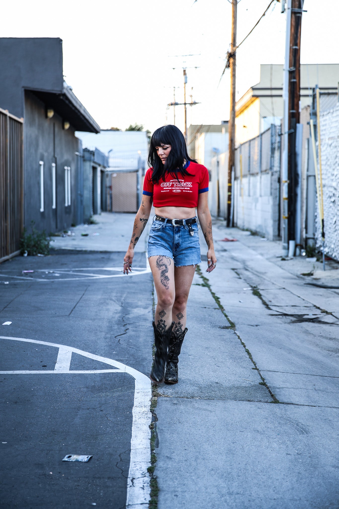 THE NUGGET - Ringer Tee - Womens