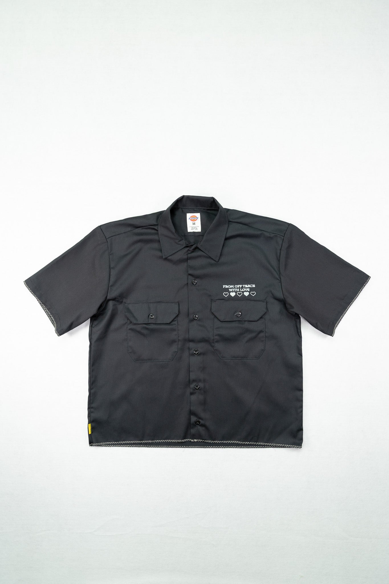 ANGEL BABY - Dickies Cropped Work Shirt - Unisex