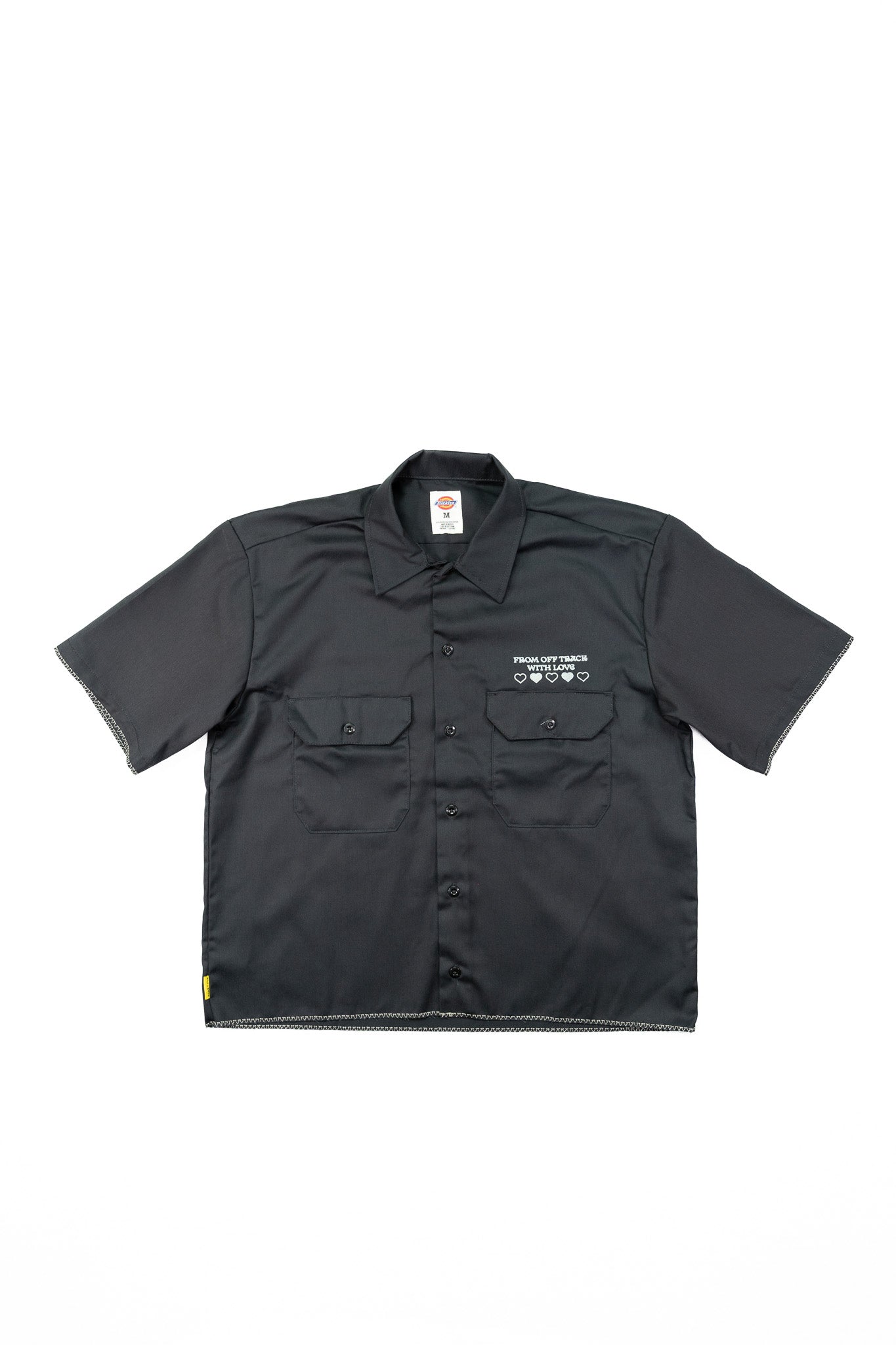 ANGEL BABY - Dickies Cropped Work Shirt - UNISEX