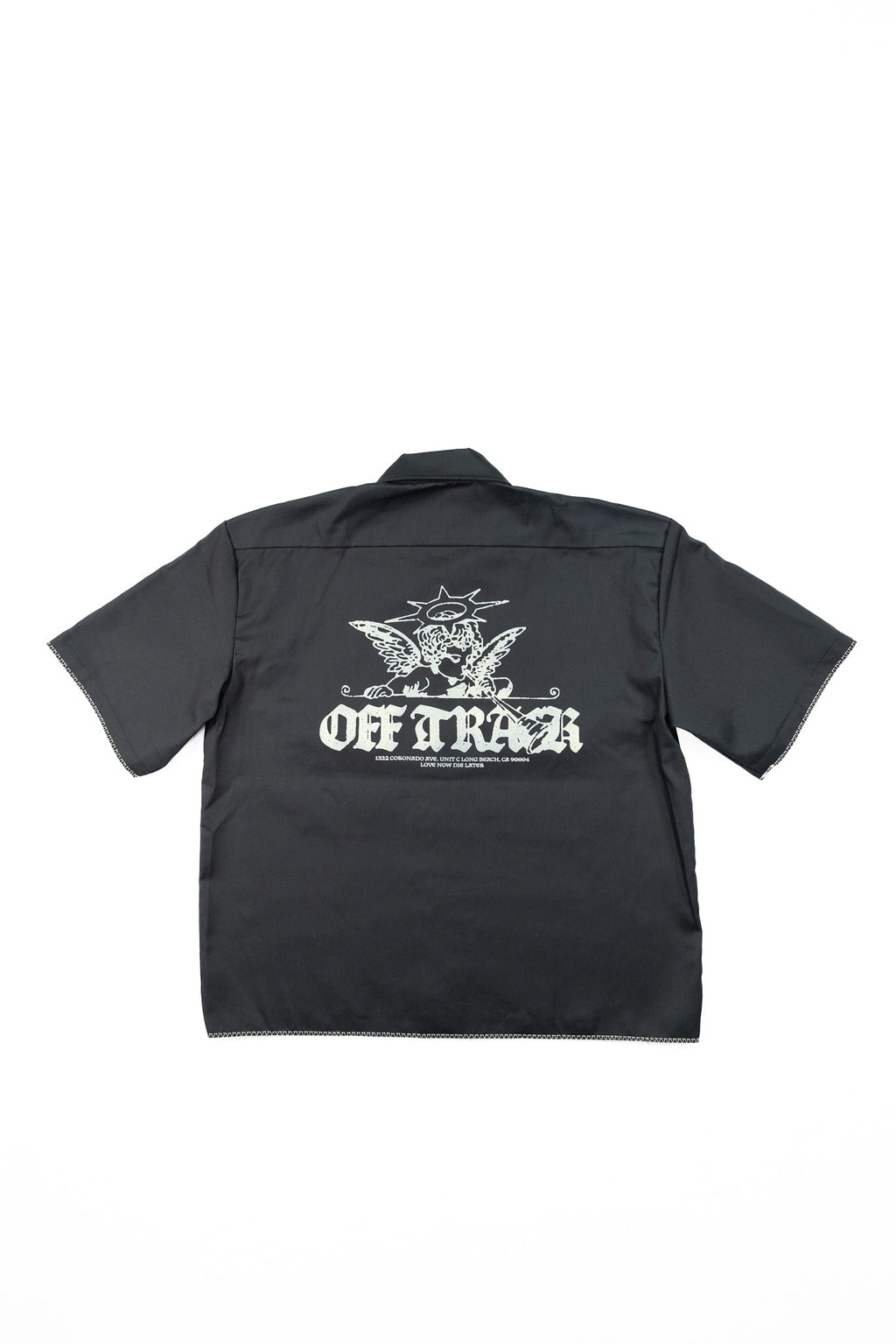 ANGEL BABY - Dickies Cropped Work Shirt - UNISEX