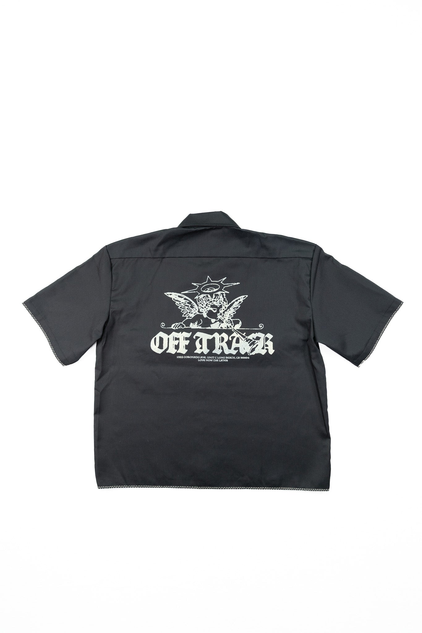 ANGEL BABY - Dickies Cropped Work Shirt - UNISEX